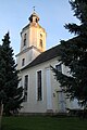 Kirche mit Ausstattung, Kirchhof und Einfriedung