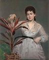 Eva Gonzalès, La pianta fiorita, 1872
