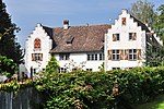 Schloss Flaach mit Ökonomiebauten, Trotte und Brunnen