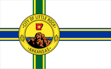 Flag of Little Rock, Arkansas.svg