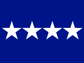 پرچم یک ژنرال نیروی هوایی