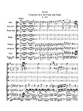 Vignette pour Concerto pour flûte et harpe