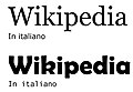 Per un buon design non tutti i font stanno bene insieme. Nel primo caso titolo e sottotitolo stanno bene, nel secondo no.