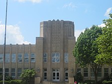 Вид спереди на Растон, штат Луизиана, средняя школа IMG 3837.JPG