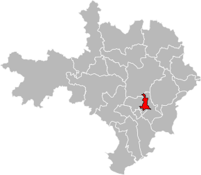 Poziția localității Cantonul Nîmes-2