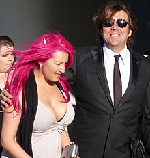 Ross with his wife Jane Goldman at the 2009 British Academy Television Awards Goldman Ross.jpg