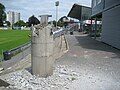 Holstein-Stadion Abriss Flutlichter