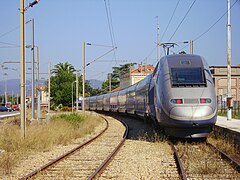 TGV Duplex in Hyères (2008)