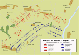 118: Schlacht bei Minden 1759