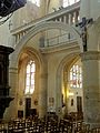 Croisillon sud, vue dans la chapelle de la Vierge.