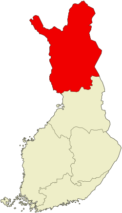 Location of Lapland