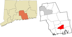 Essex's location within the Lower Connecticut River Valley Planning Region and the state of Connecticut