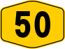 Federal Route 50 shield}}