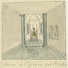 Interieur kapel, Van Gulpen, 1846