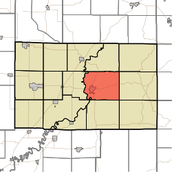 Location in Greene County