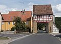 Markt Einersheim, das sogenanntes Würzbürger Tor