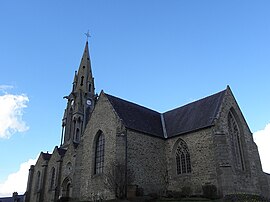 The church of Saint-Martin, in Meillac