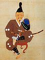 Retrato de Tokugawa Ieyasu, con motivo de la Batalla de Mikatagahara
