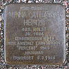 Stolperstein für Minna Catharina Heinze