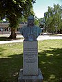 standbeeld voor Wiardus Willem van Haersma Buma ongedateerd overleden op 24 februari 1927