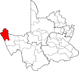 Municipalità locale di Richtersveld – Mappa