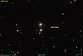 NGC 5404, една ѕвезда