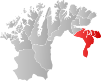 Localisation de Sør-Varanger