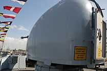 4.5-inch Mark 8 naval gun on board Argyll