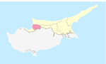 Северный Кипр Guzelyurt District.svg