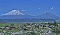 Großer (5137m) und kleiner Ararat (3896m)