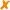 Orange x.svg