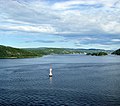 Fiordu en Drøbakgrunnen (sur d'Oslu)