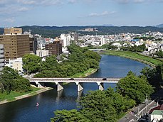 愛知県道477号と明代橋