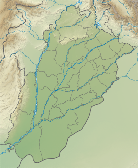 رشته‌کوه نمک در Punjab, Pakistan واقع شده