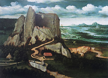 15 : Paysage avec sainte Marie Madeleine en extase, Kunsthaus, Zurich.