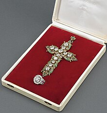 Pope Paul VI's diamond ring and cross donated to the United Nations Pope Paul VI's Diamond Ring and Cross.jpg