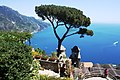 Vista de la costa d'Amalfi des de Ravello