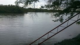 Der Río Casanare bei Puerto Rondón