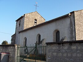 The church in Saudron