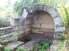 Скіфська кам’яна гробниця або Скіфська могила, 1—3 ст. Загальний вигляд. Фото 2021 р.