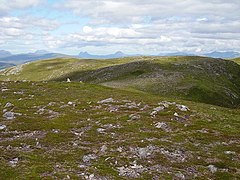 inselbergs d'Assynt & Coigach, Càrn a'Choin Dheirg (ride Sud), Écosse