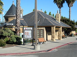 Southern Pacific Depot, 559 El Camino Real, San Carlos, CA 9-5-2011 4-46-24 PM.JPG