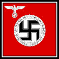 Bandeira de serviço do Ministro de Estado da Boêmia e Morávia (1944–1945)