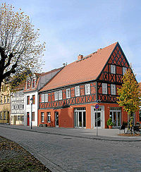 Den gamle bykerne i Treuenbrietzen