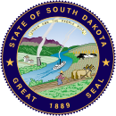 South Dakota delstatssegl