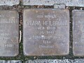 der Stolperstein für Clara Heilbrunn