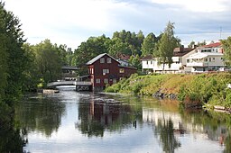 Byggnader invid Dalslands kanal