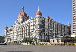 English: The Taj Mahal Palace in Mumbai, India.