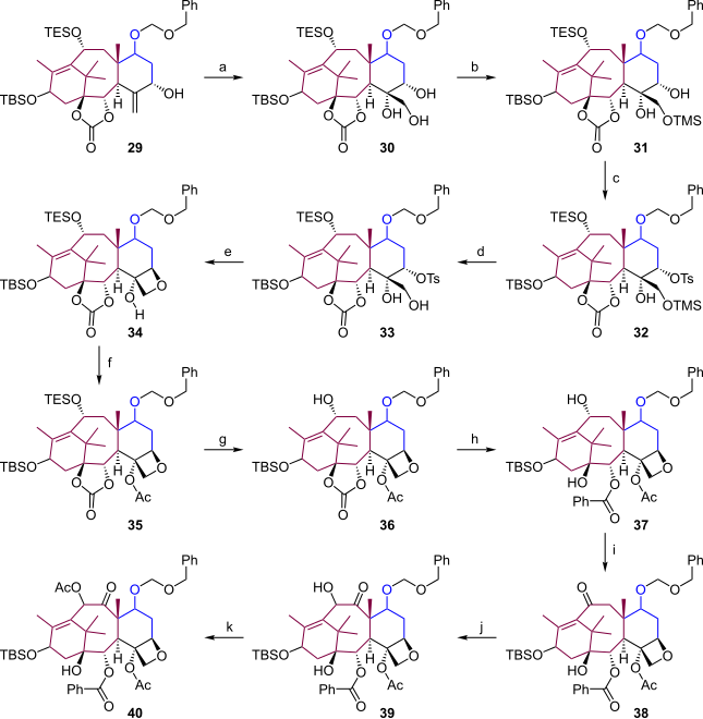 式4 D環合成