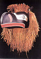 Maschera trasformante Corvo/Sisutl, chiusa, di Oscar Matilpi, del popolo Kwakwaka'wakw, 1997. nella collezione permanente del Museo dei bambini di Indianapolis.